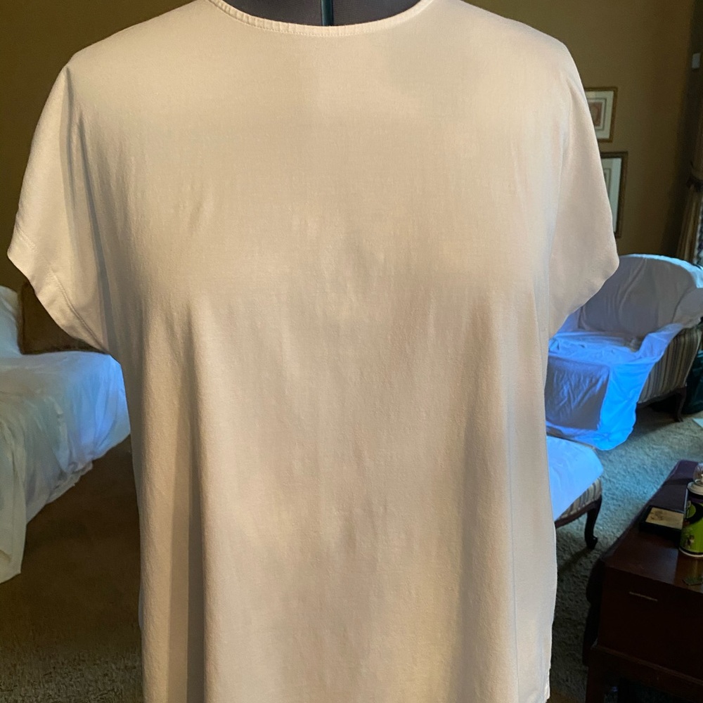 J Jill white tee